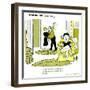 Hazel Cartoon-Ted Key-Framed Giclee Print