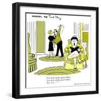 Hazel Cartoon-Ted Key-Framed Giclee Print