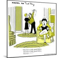 Hazel Cartoon-Ted Key-Mounted Giclee Print