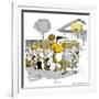 Hazel Cartoon-Ted Key-Framed Giclee Print