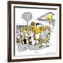 Hazel Cartoon-Ted Key-Framed Giclee Print