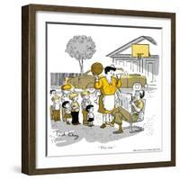 Hazel Cartoon-Ted Key-Framed Giclee Print