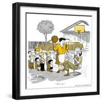 Hazel Cartoon-Ted Key-Framed Giclee Print