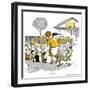 Hazel Cartoon-Ted Key-Framed Giclee Print