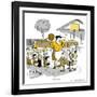 Hazel Cartoon-Ted Key-Framed Giclee Print