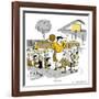 Hazel Cartoon-Ted Key-Framed Giclee Print