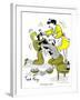 Hazel Cartoon-Ted Key-Framed Giclee Print