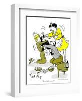 Hazel Cartoon-Ted Key-Framed Giclee Print