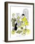 Hazel Cartoon-Ted Key-Framed Giclee Print