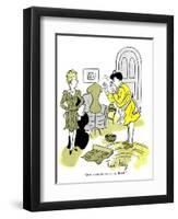 Hazel Cartoon-Ted Key-Framed Giclee Print