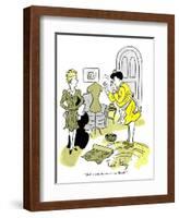 Hazel Cartoon-Ted Key-Framed Giclee Print