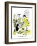 Hazel Cartoon-Ted Key-Framed Giclee Print