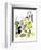 Hazel Cartoon-Ted Key-Framed Giclee Print