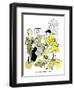 Hazel Cartoon-Ted Key-Framed Giclee Print