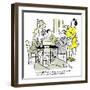 Hazel Cartoon-Ted Key-Framed Giclee Print