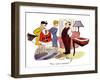 Hazel Cartoon-Ted Key-Framed Giclee Print