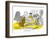 Hazel Cartoon-Ted Key-Framed Giclee Print