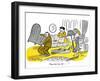 Hazel Cartoon-Ted Key-Framed Giclee Print