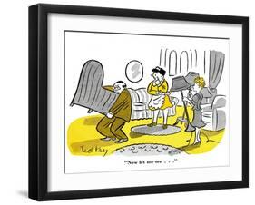 Hazel Cartoon-Ted Key-Framed Giclee Print