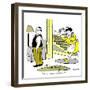 Hazel Cartoon-Ted Key-Framed Giclee Print