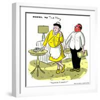 Hazel Cartoon-Ted Key-Framed Giclee Print