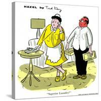 Hazel Cartoon-Ted Key-Stretched Canvas