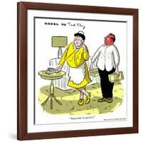 Hazel Cartoon-Ted Key-Framed Giclee Print