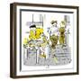 Hazel Cartoon-Ted Key-Framed Giclee Print