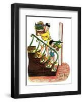 Hazel Cartoon-Ted Key-Framed Giclee Print