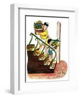 Hazel Cartoon-Ted Key-Framed Giclee Print