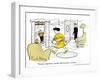 Hazel Cartoon-Ted Key-Framed Giclee Print