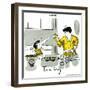 Hazel Cartoon-Ted Key-Framed Giclee Print