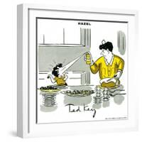 Hazel Cartoon-Ted Key-Framed Giclee Print