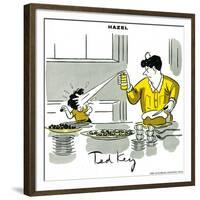 Hazel Cartoon-Ted Key-Framed Giclee Print