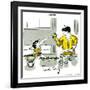 Hazel Cartoon-Ted Key-Framed Giclee Print