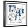 Hazel Cartoon-Ted Key-Framed Giclee Print