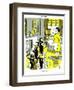 Hazel Cartoon-Ted Key-Framed Giclee Print