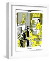 Hazel Cartoon-Ted Key-Framed Giclee Print