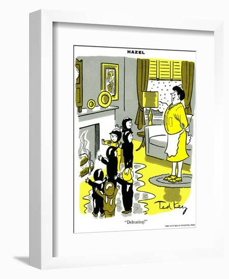 Hazel Cartoon-Ted Key-Framed Giclee Print