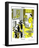 Hazel Cartoon-Ted Key-Framed Giclee Print