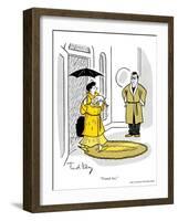 Hazel Cartoon-Ted Key-Framed Giclee Print