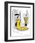 Hazel Cartoon-Ted Key-Framed Giclee Print