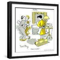 Hazel Cartoon-Ted Key-Framed Giclee Print