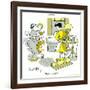 Hazel Cartoon-Ted Key-Framed Giclee Print