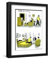 Hazel Cartoon-Ted Key-Framed Giclee Print