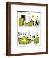 Hazel Cartoon-Ted Key-Framed Giclee Print