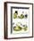 Hazel Cartoon-Ted Key-Framed Giclee Print