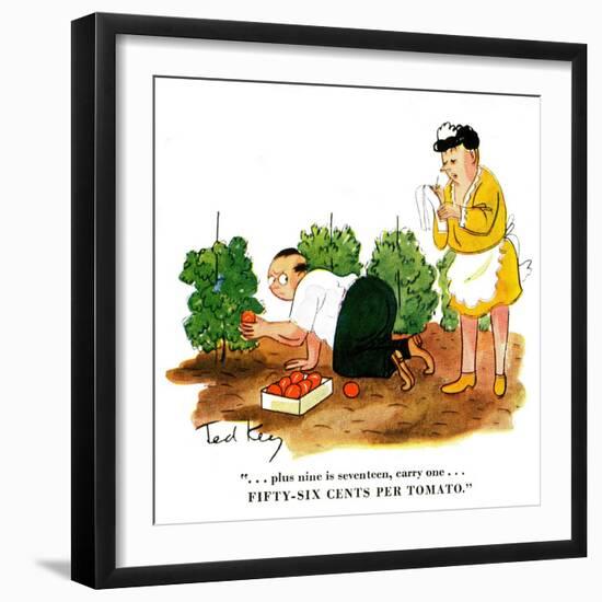 Hazel Cartoon-Ted Key-Framed Giclee Print