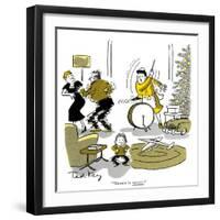 Hazel Cartoon-Ted Key-Framed Giclee Print