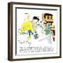 Hazel Cartoon-Ted Key-Framed Giclee Print